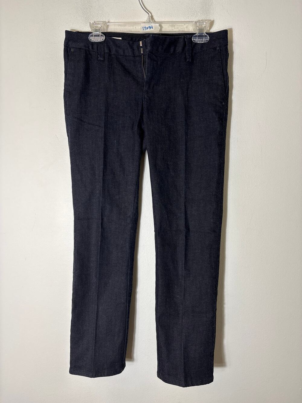 Banana Republic Black "Classic Straight Leg" Denim Jeans Sz 6